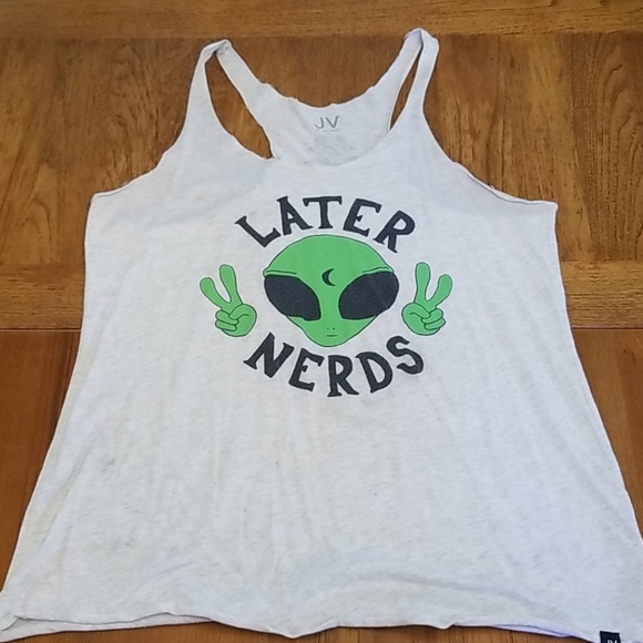 Jac Vanek Tops - Alien tank top